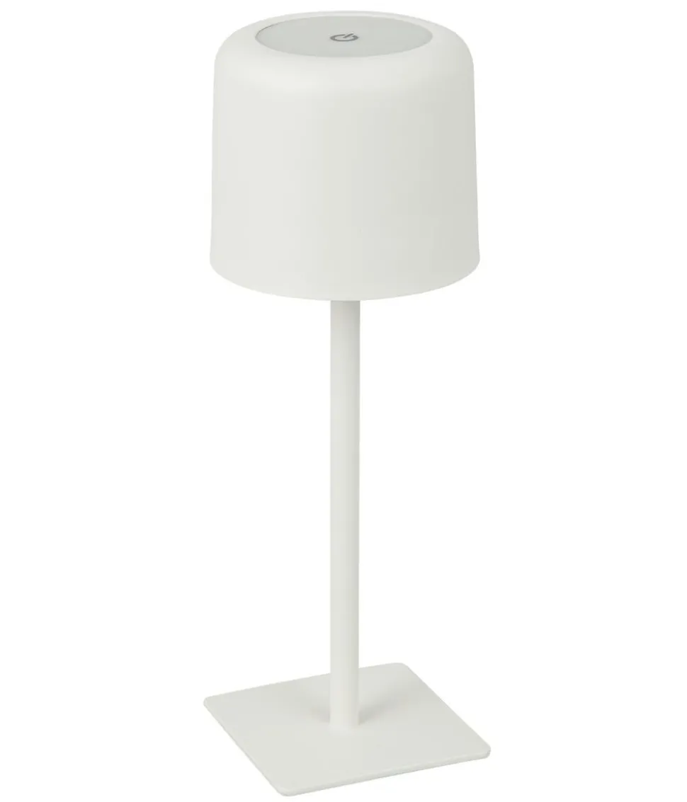 Dehner Akku-Tischleuchte Niva, ca. Ø11/H30 cm