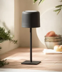 Dehner Akku-Tischleuchte Niva, ca. Ø11/H30 cm