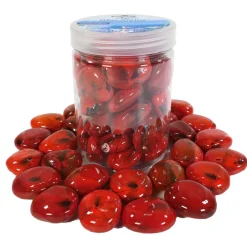 Dehner Aqua Aquariumdeko Glas-Steine, 750 g