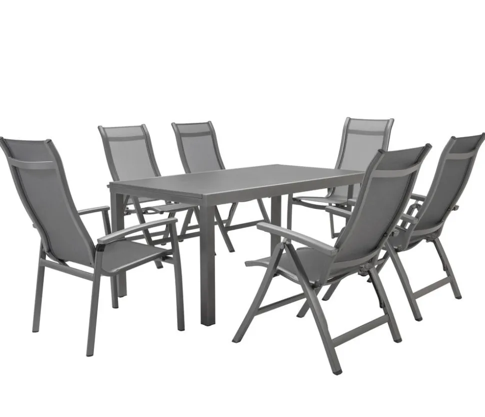 Dehner Ausziehtisch Chicago, ca. B160-210/H75/T90 cm