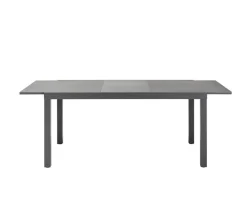 Dehner Ausziehtisch Chicago Dark, ca. B160-210/H75/T90 cm