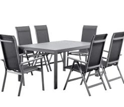 Dehner Ausziehtisch Cleveland, ca. B160-240/H76/T101 cm