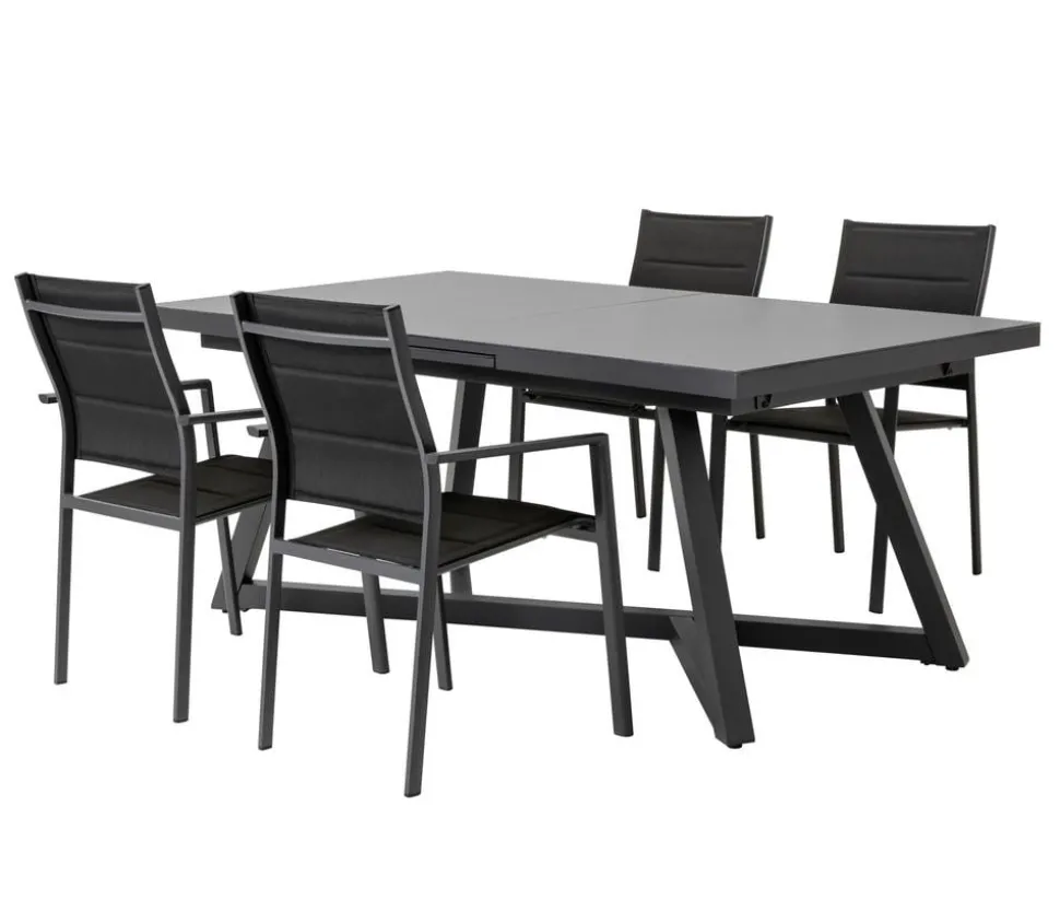 Dehner Ausziehtisch Monaco, ca. B190-250/H77/T100 cm