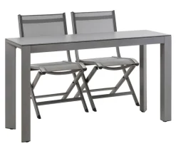 Dehner Balkontisch Chicago, ca. B133,5/H75/T42 cm