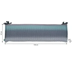 Dehner Bankauflage Trentino 3-Sitzer, ca. B156/H6/T47 cm