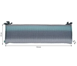 Dehner Bankauflage Trentino 2-Sitzer, ca. B116/H6/T47 cm