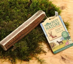 Dehner Best Nature Hundesnack Kaustange vom Rothirsch, halb