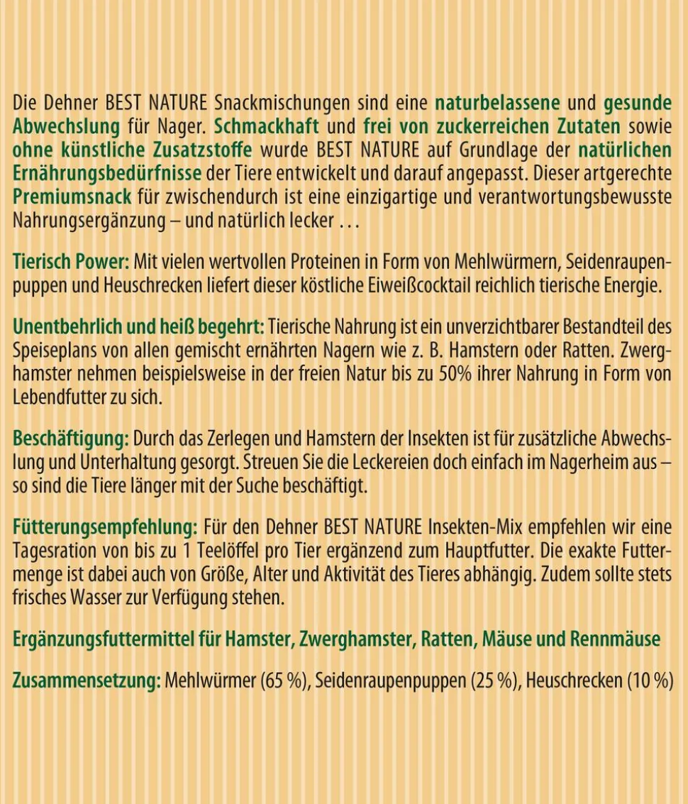 Dehner Best Nature Insekten-Mix, 60 g