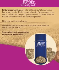 Dehner Best Nature Kleintierfutter Superfood Block