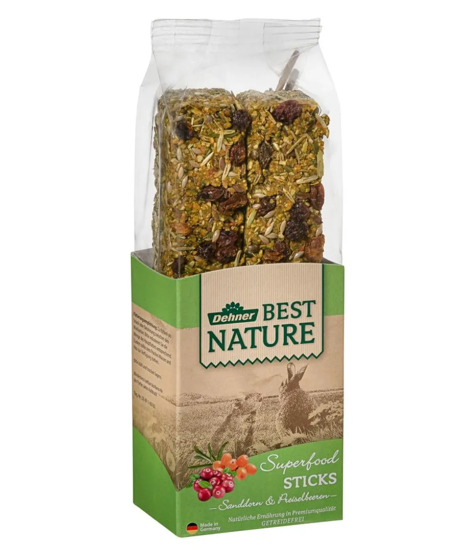 Dehner Best Nature Nagersnack Superfood Tafel Sanddorn, 125 g