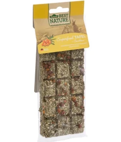 Dehner Best Nature Nagersnack Superfood Tafel Sanddorn, 125 g