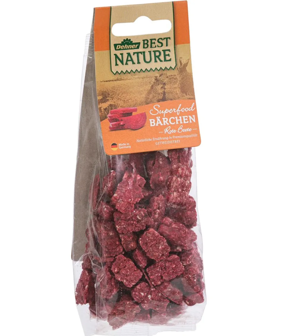 Dehner Best Nature Nagersnack Superfood Bärchen Rote Beete, 100 g