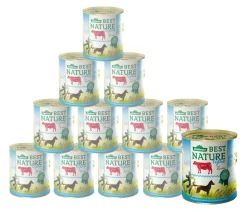 Dehner Best Nature Nassfutter für Hunde Light