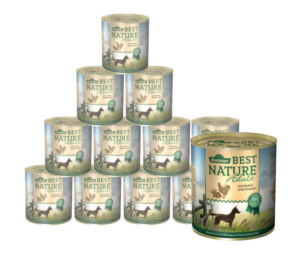 Dehner Best Nature Nassfutter für Hunde Adult