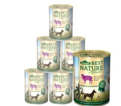 Dehner Best Nature Nassfutter für Hunde Adult