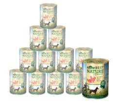 Dehner Best Nature Nassfutter für Hunde Adult