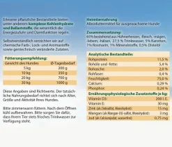 Dehner Best Nature Nassfutter für Hunde Adult
