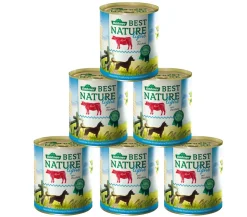 Dehner Best Nature Nassfutter für Hunde Adult