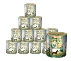 Dehner Best Nature Nassfutter für Hunde Adult