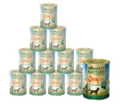 Dehner Best Nature Nassfutter für Hunde Adult