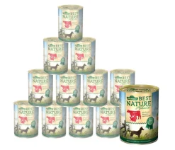 Dehner Best Nature Nassfutter für Hunde Adult