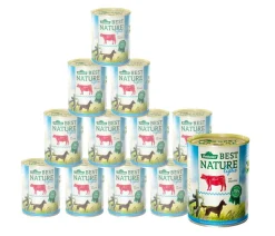 Dehner Best Nature Nassfutter für Hunde Light