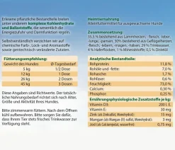 Dehner Best Nature Nassfutter für Hunde Senior, Geflügel & Lamm