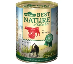 Dehner Best Nature Nassfutter für Katzen Adult, 6 x 200 g/400 g