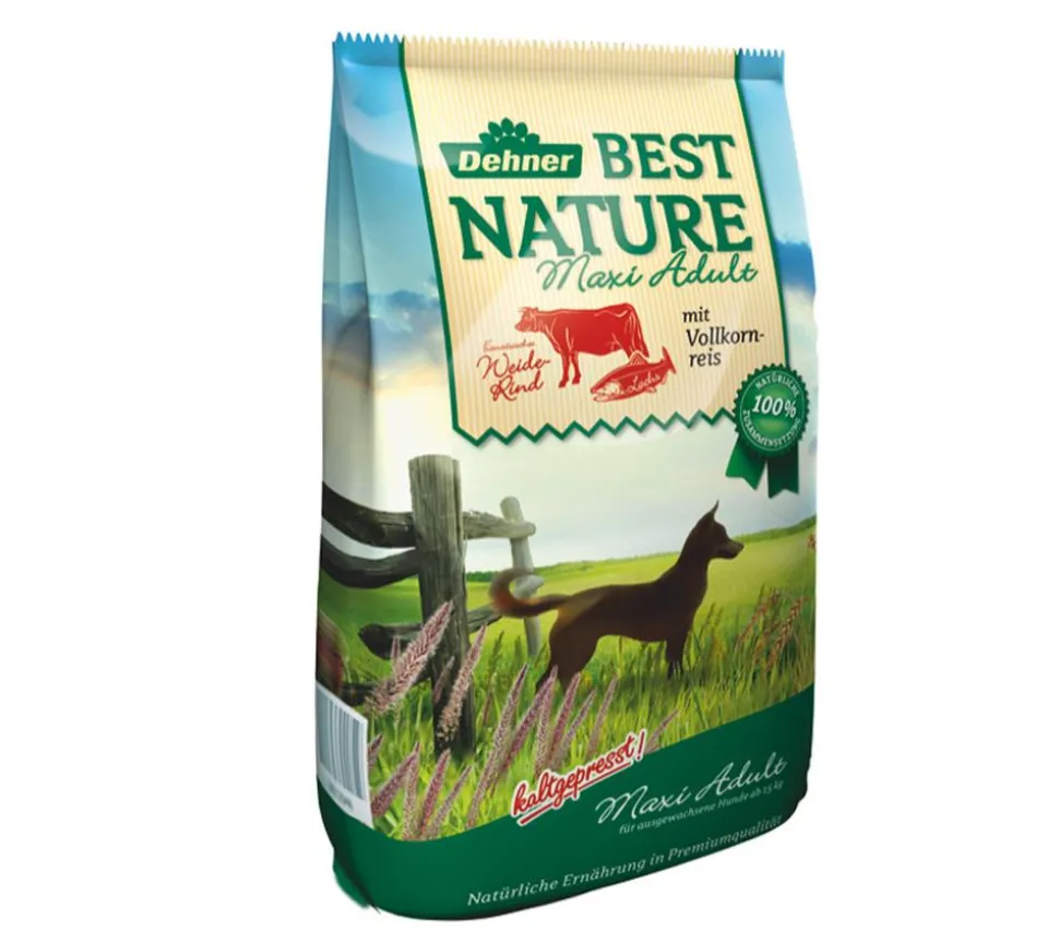 Dehner Best Nature Trockenfutter für Hunde Maxi Adult