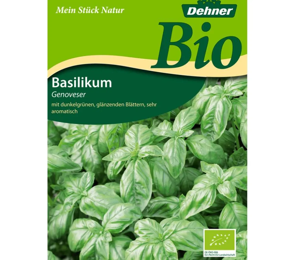 Dehner Bio-Samen Basilikum 'Genoveser'