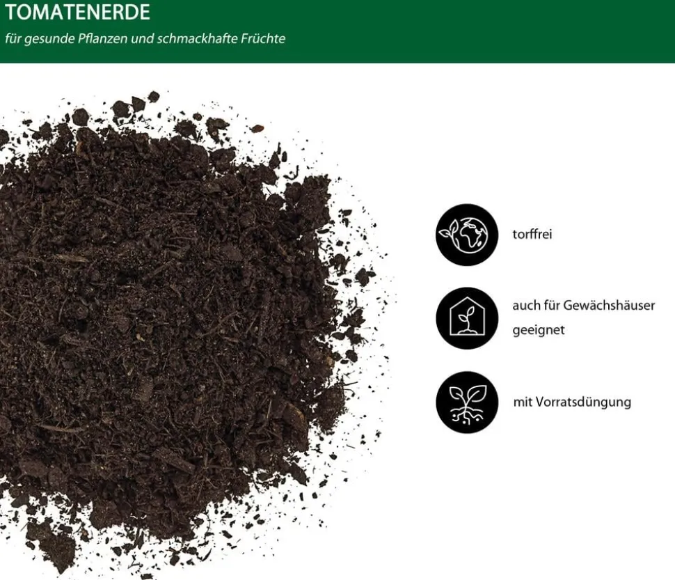 Dehner Bio Tomatenerde, 108 x 20 Liter