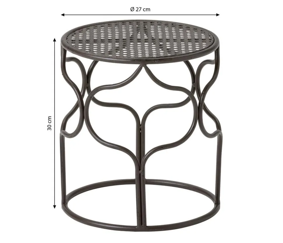 Dehner Blumenhocker-Set Giulia, breit, 3-teilig