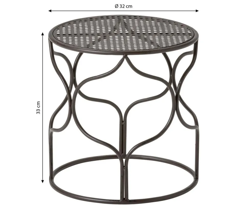 Dehner Blumenhocker-Set Giulia, breit, 3-teilig