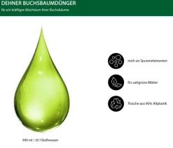 Dehner Buchsbaum-Dünger, flüssig, 500 ml