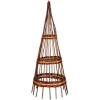 Dehner Deko Pyramide Weide, ca. H102 cm