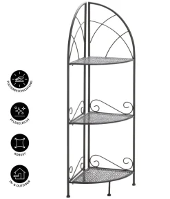 Dehner Eckregal Luca, ca. B31/H111/T31 cm