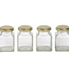 Dehner Einkochglas mit Schraubdeckel, 200 ml, 4er-Set