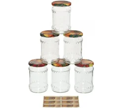 Dehner Einkochglas, 287 ml, 6er-Set
