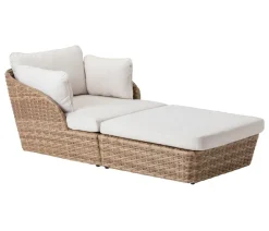 Dehner Gartenliege Tulum, 2-teilig, ca. B103/H66/T200 cm