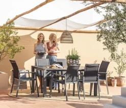 Dehner Gartentisch Palermo, ca. B160/H74/T87 cm