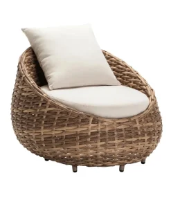 Dehner Geflechtsessel Tulum, ca. B95/H76/T97 cm