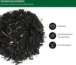 Dehner Geranien- & Balkonerde, 40 l