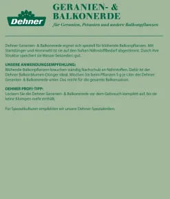Dehner Geranien- & Balkonerde, 57 x 40 Liter