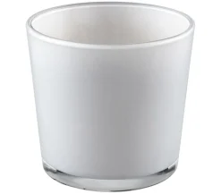 Dehner Glas-Übertopf Conner, konisch