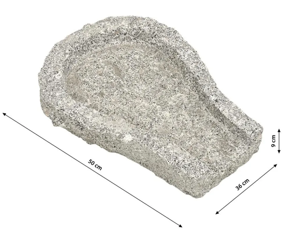 Dehner Granit-Bachlaufschale
