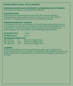 Dehner Grünpflanzen- und Palmenerde, 10 l
