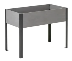 Dehner Holz-Hochbeet Ottawa, grau, ca. B110/H85/T60 cm