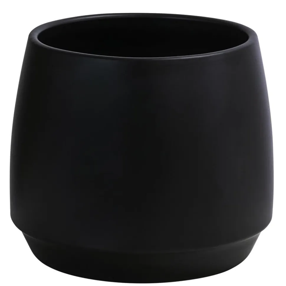 Dehner Keramik-Übertopf Wido, bauchig, ca. Ø15 cm