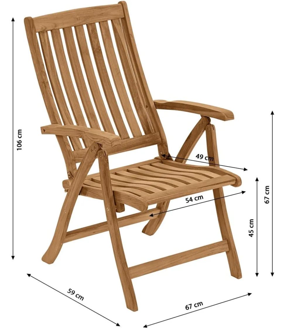 Dehner Klappsessel Havanna