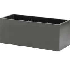 Dehner Kunststoff-Kasten Kebe, rechteckig, ca. B100/H40/T40 cm